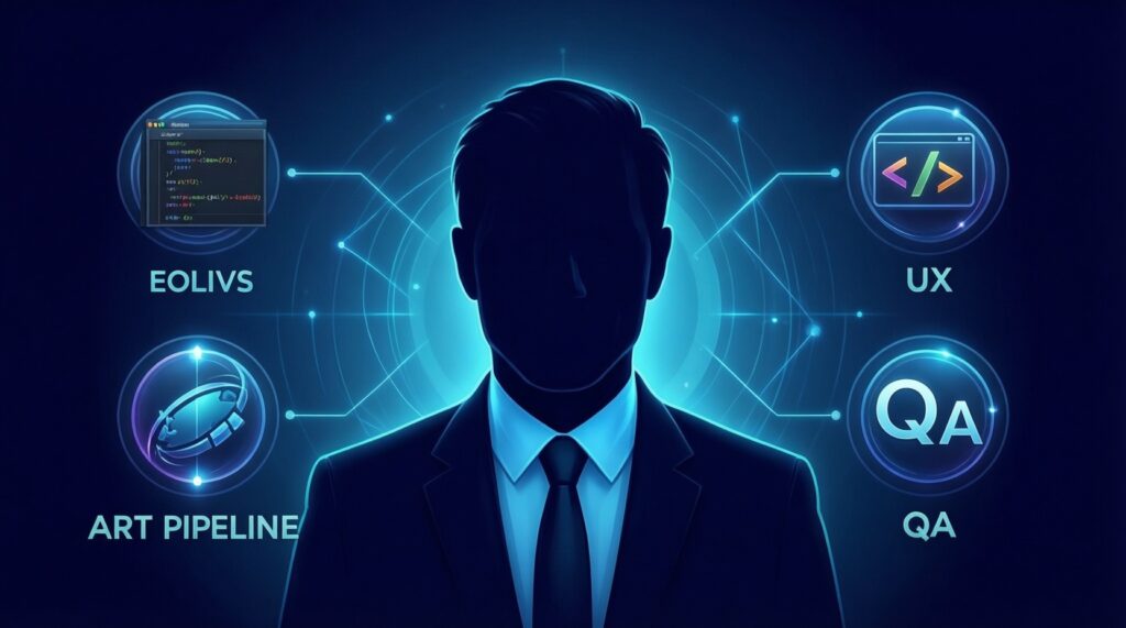 Разработка игр и профессии индустрии - иллюстрация