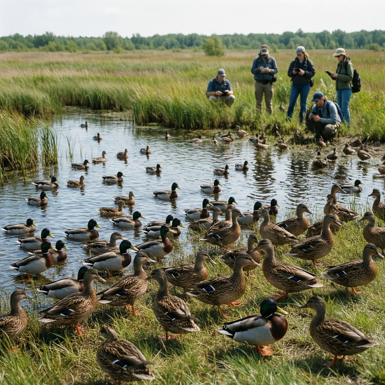 Численность кряквы снизилась на 11%: итоги нового опроса Usfws