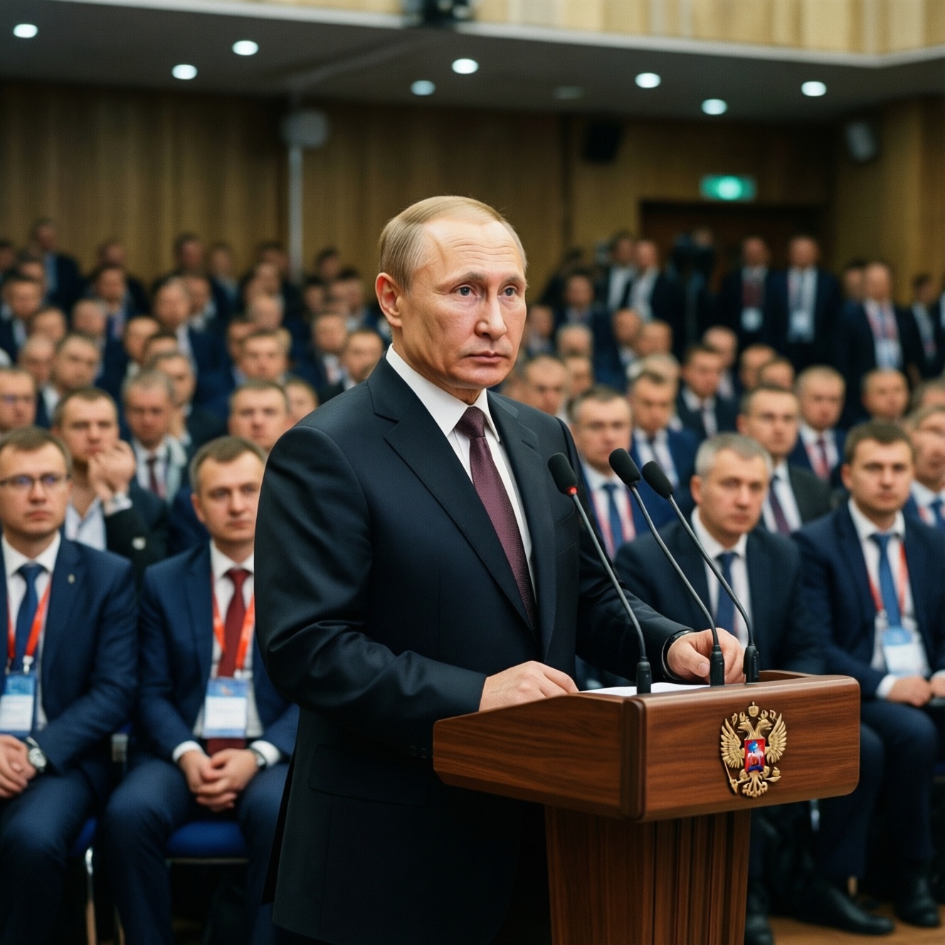 Путин: Россия борется за настоящее и будущее, вклад каждого важен для развития страны