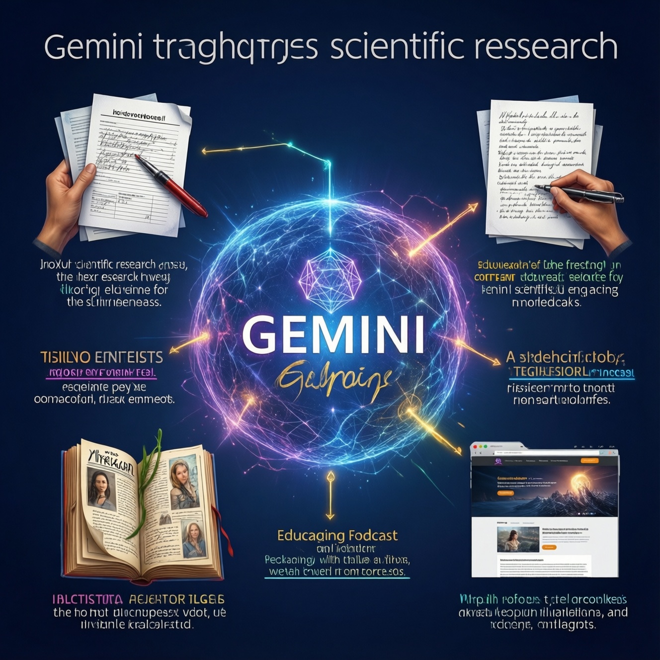 Gemini: скрытые возможности бесплатного ИИ для учебы, подкастов и сайтов